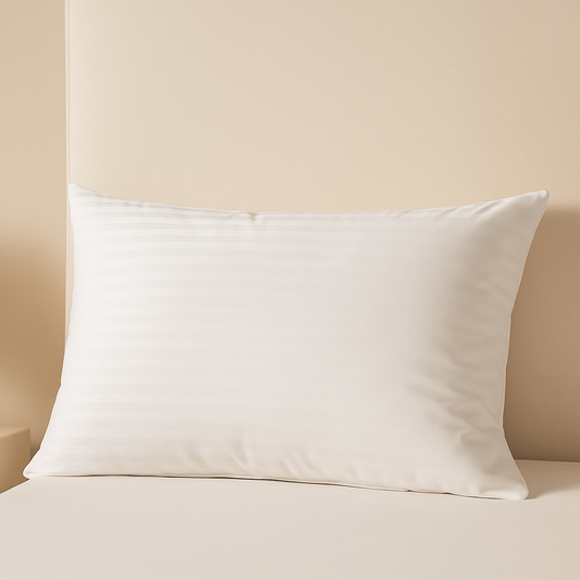 Pillow Éclat White Goose Down Cotton Luxury