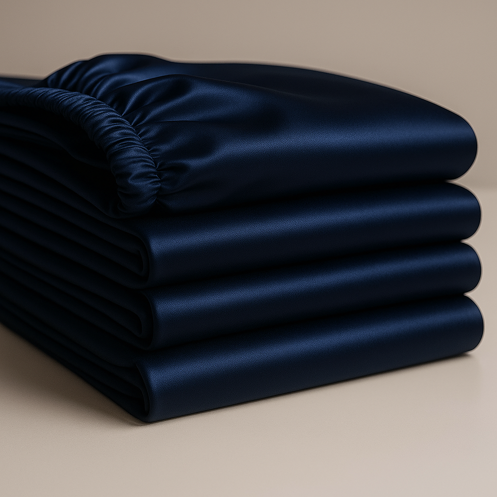 Bedsheet Splendor Satin Fitted Sheet Soft Elegance