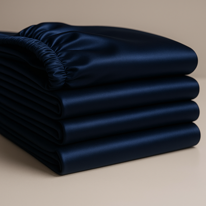 Bedsheet Splendor Satin Fitted Sheet Soft Elegance