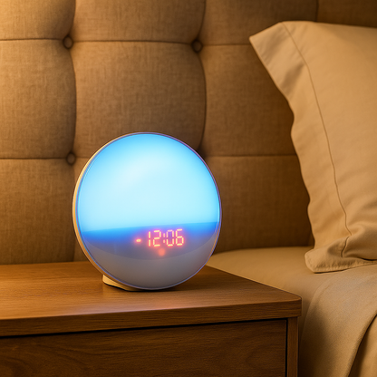 Wake-Up Light Radiance Sunrise Alarm Clock Luxury