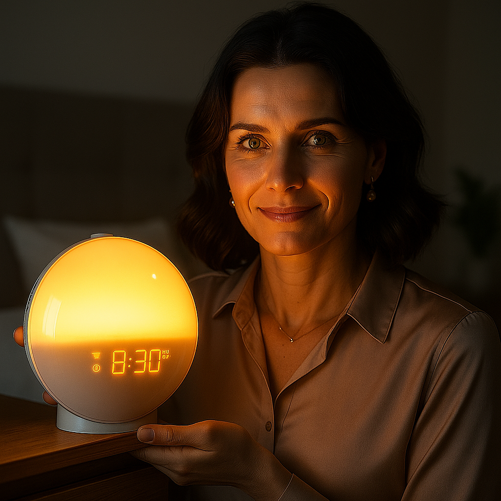 Wake-Up Light Radiance Sunrise Alarm Clock Luxury