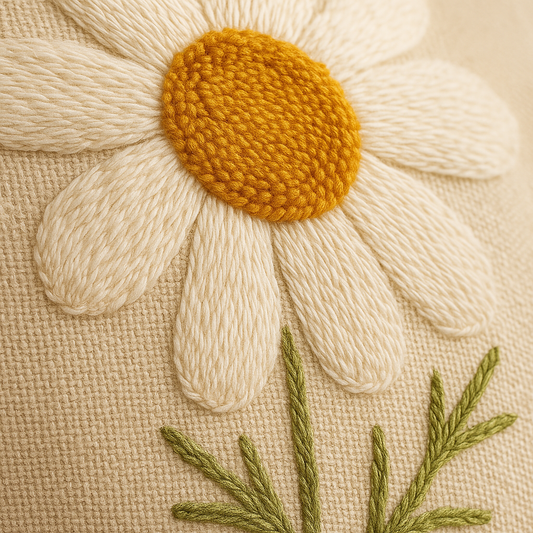 Pillow Cover Bloom Nordic Floral Living Elegance