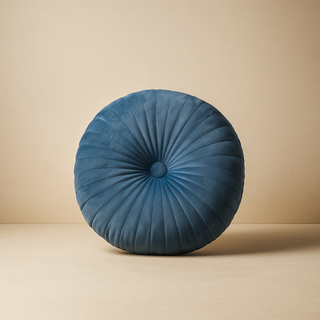 Cushion Pouf Round Aurelia Living Accent