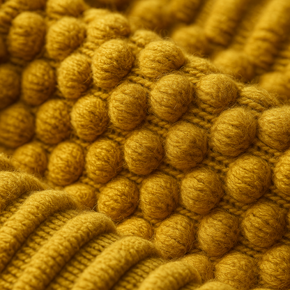 Blanket Magnolia Knitted Fluffy Throw
