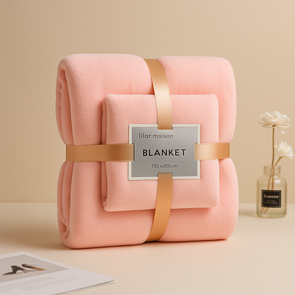 Coral Velvet Bath Towels Milan Comfort