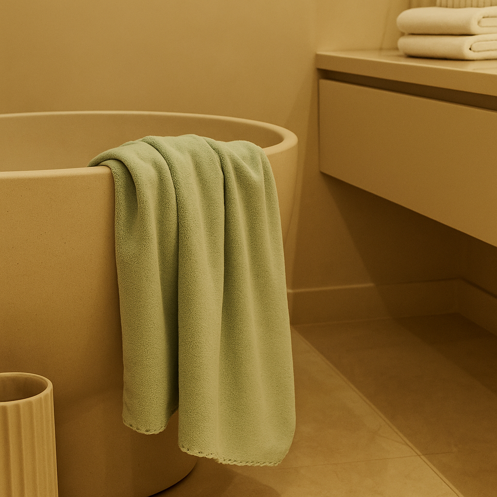 Coral Velvet Bath Towels Milan Comfort