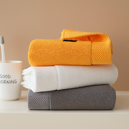 Bath Towel Iris Cotton Serenity Elegance