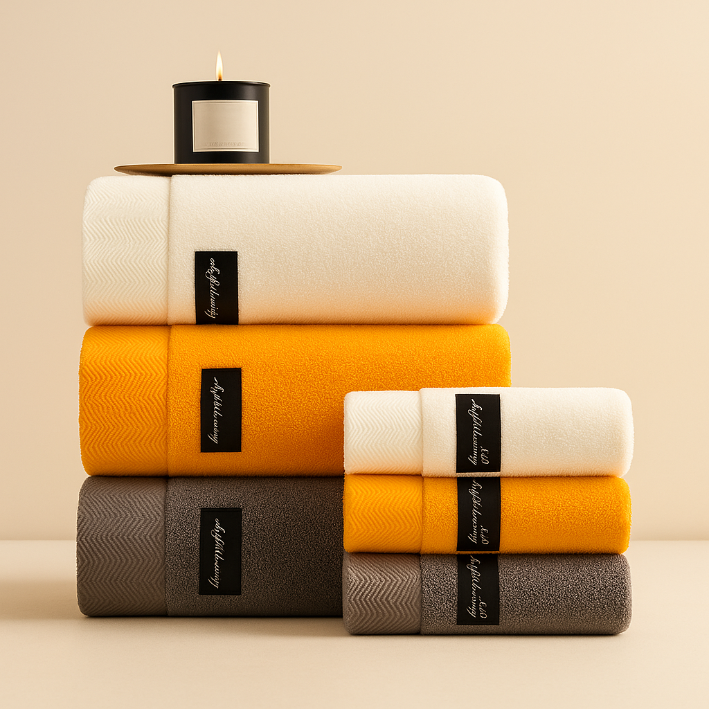 Bath Towel Iris Cotton Serenity Elegance