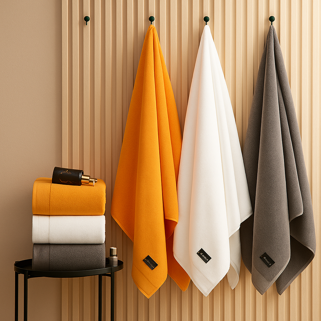 Bath Towel Iris Cotton Serenity Elegance