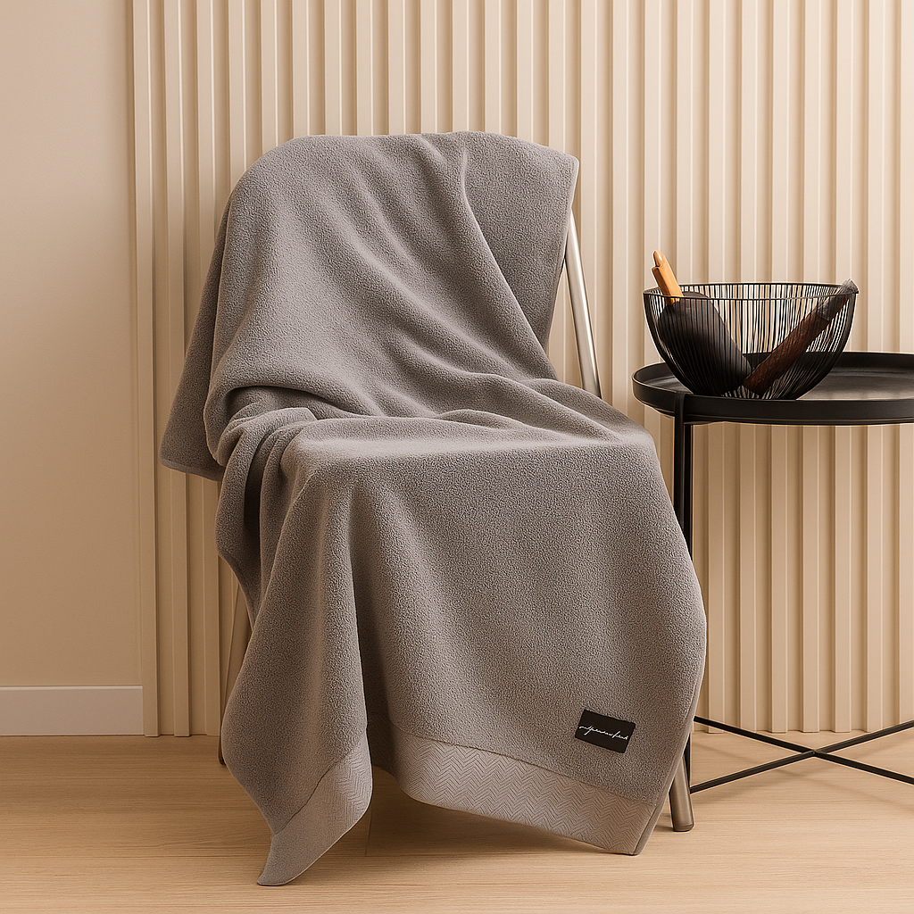 Bath Towel Iris Cotton Serenity Elegance