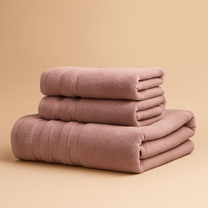 Bath Towels Bamboo Fiber Harmony Elegance