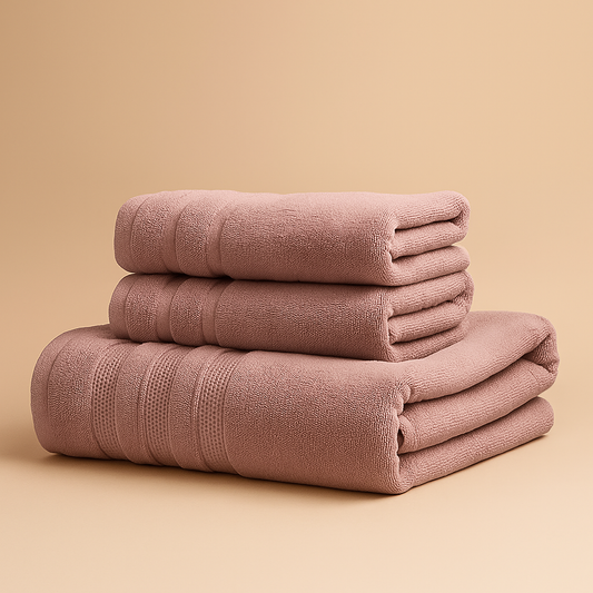 Bath Towels Bamboo Fiber Harmony Elegance