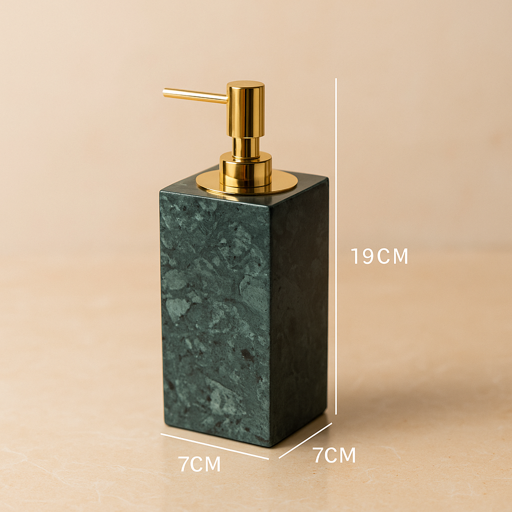 Bathroom Accessories Marble Green Prestige Elegance