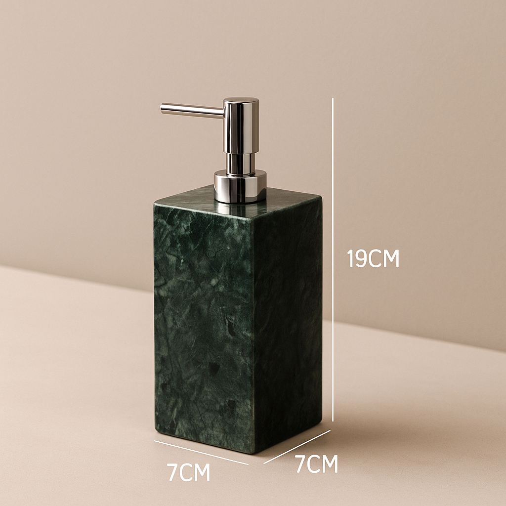 Bathroom Accessories Marble Green Prestige Elegance
