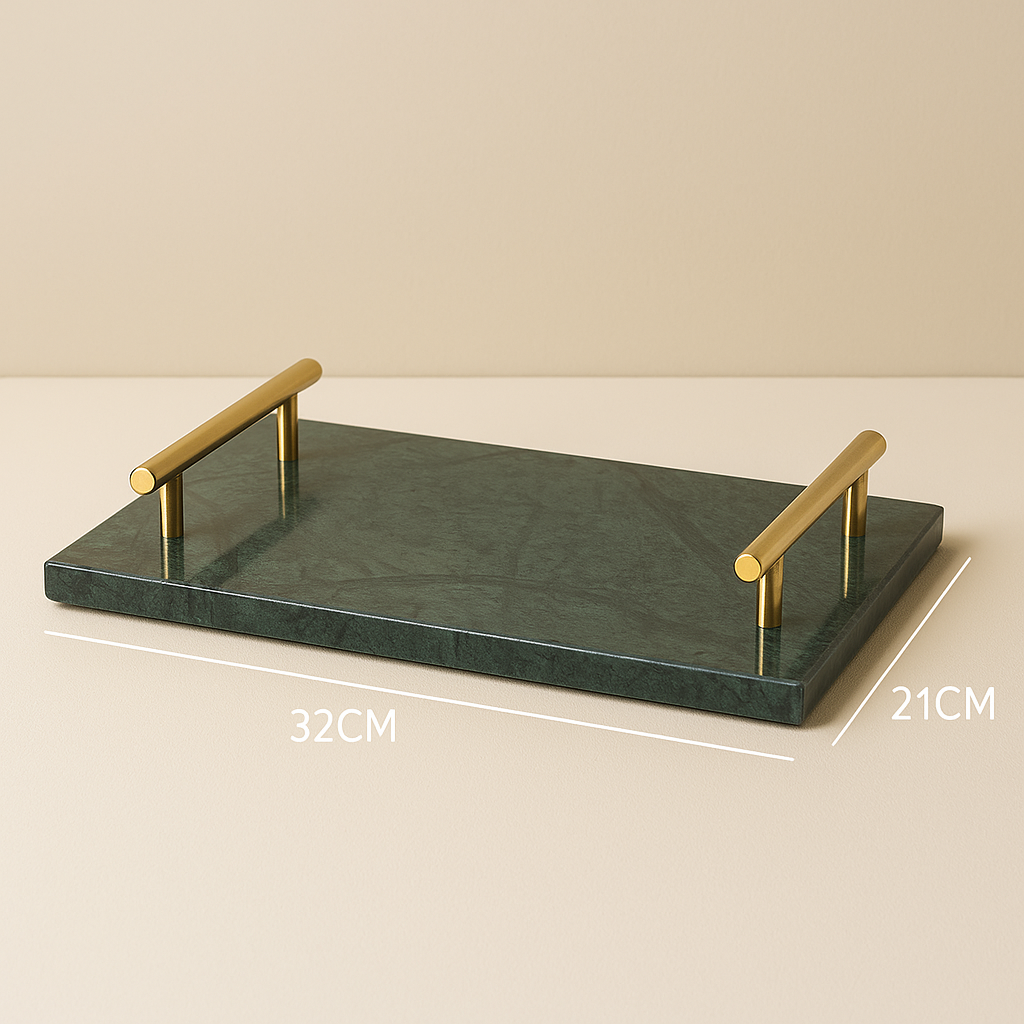 Bathroom Accessories Marble Green Prestige Elegance