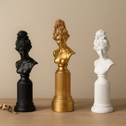 Sculpture Resin Goddess Freya Figurine Elegance