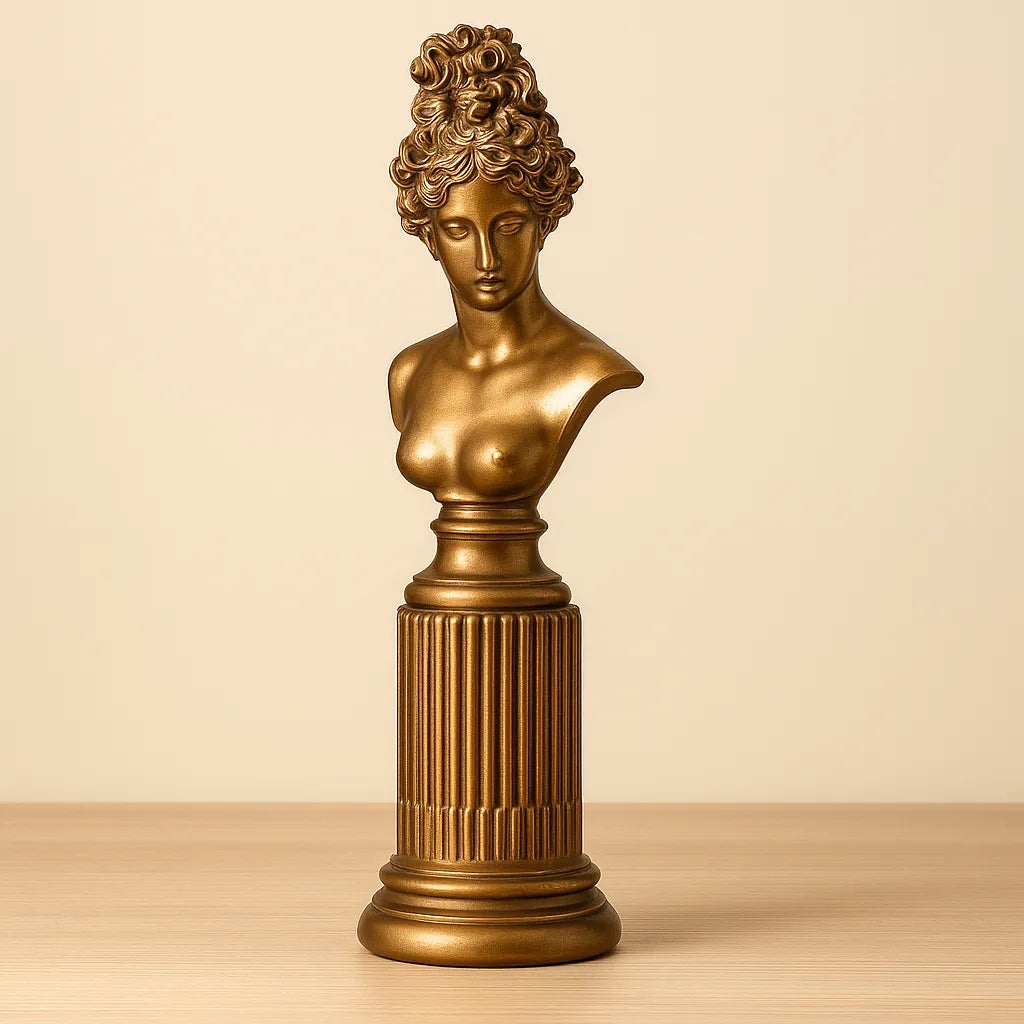 Sculpture Resin Goddess Freya Figurine Elegance