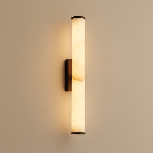 Wall Lamp Marble Black Gold Luxe Radiance