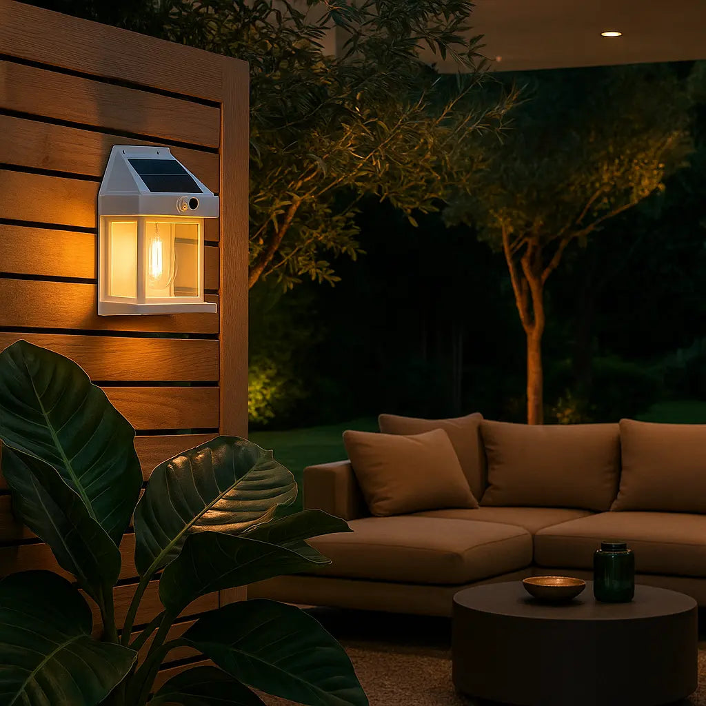 Wall Lamp Outdoor Solar Waterproof Guardian Glow