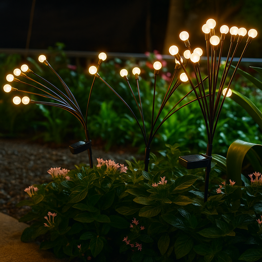 Garden Light Solar Powered Waterproof Firefly Radiance