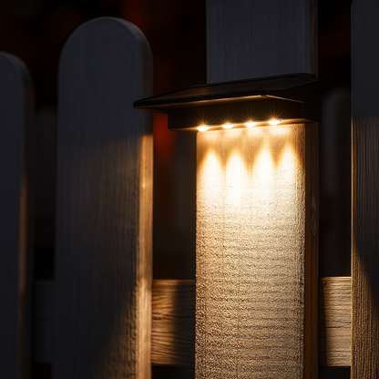 Wall Light Outdoor Solar Waterproof Fence Radiance