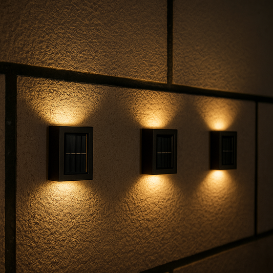 Wall Light Outdoor Waterproof Solar Up Down Brilliance