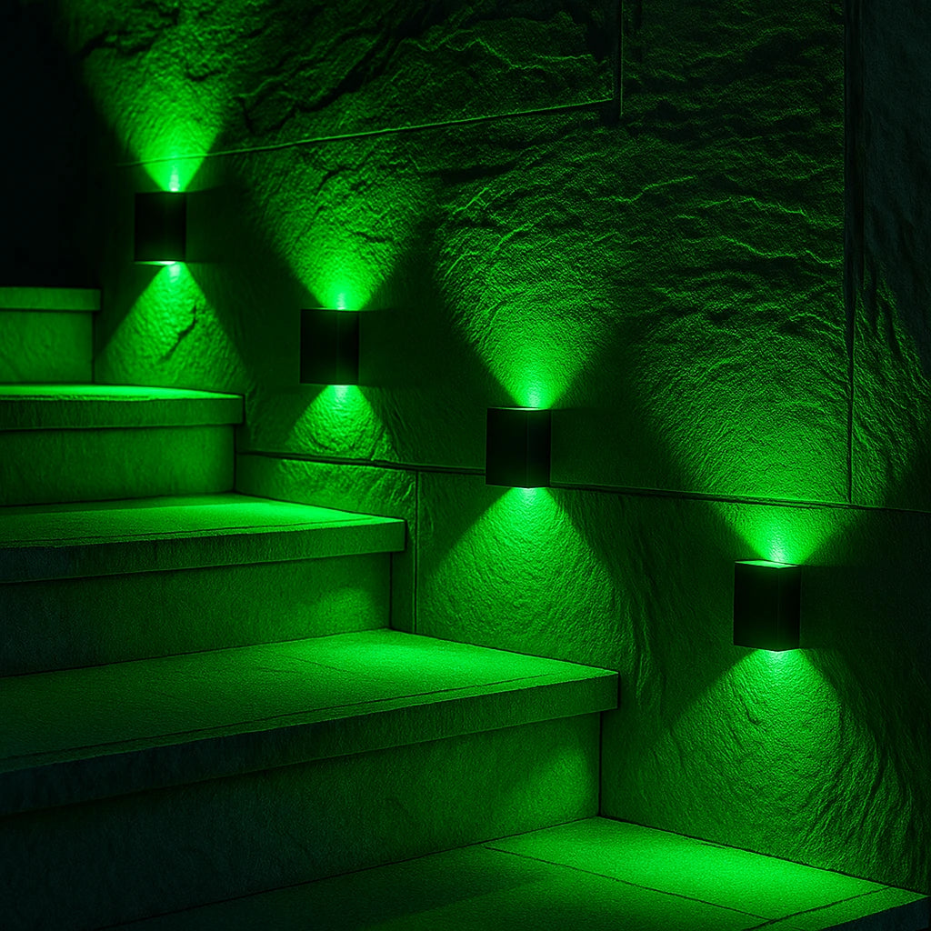Wall Light Outdoor Waterproof Solar Up Down Brilliance