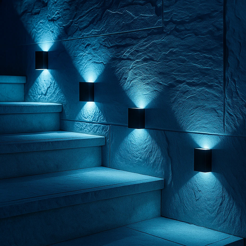 Wall Light Outdoor Waterproof Solar Up Down Brilliance