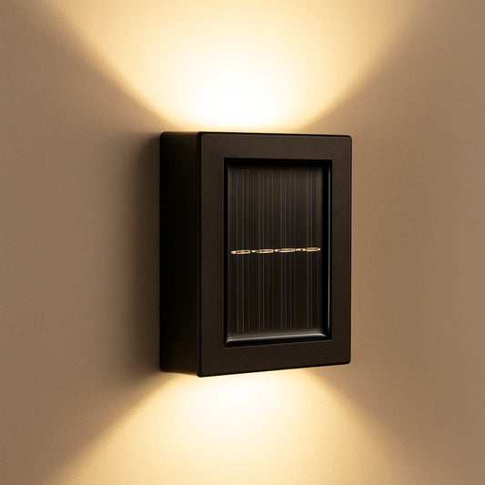 Wall Light Outdoor Waterproof Solar Up Down Brilliance