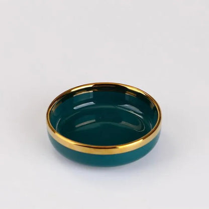 Porcelain Dinner Plate Tivoli Emerald Grace
