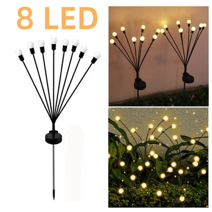 Garden Light Solar Powered Waterproof Firefly Radiance