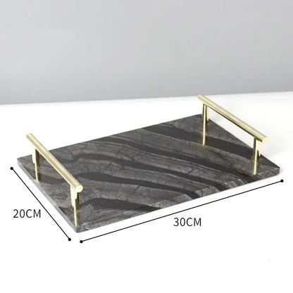 Bathroom Accessories Marble Black Gold Noble Essence