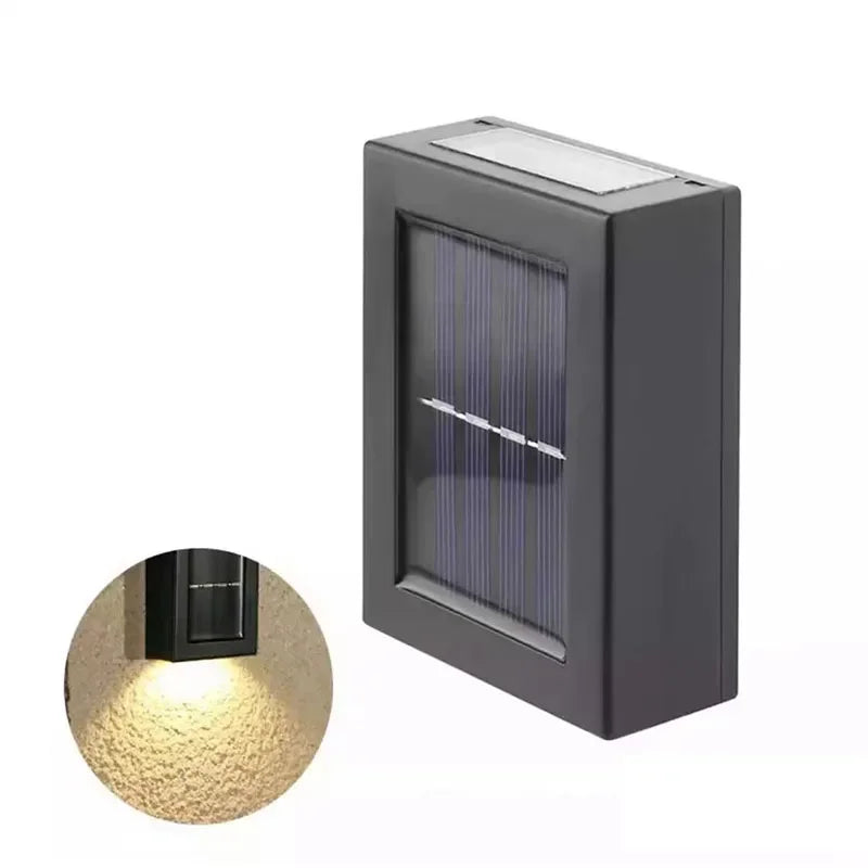 Wall Light Outdoor Waterproof Solar Up Down Brilliance