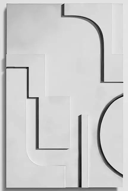 Wall Art Canvas Nordic Geometric 3D Essence