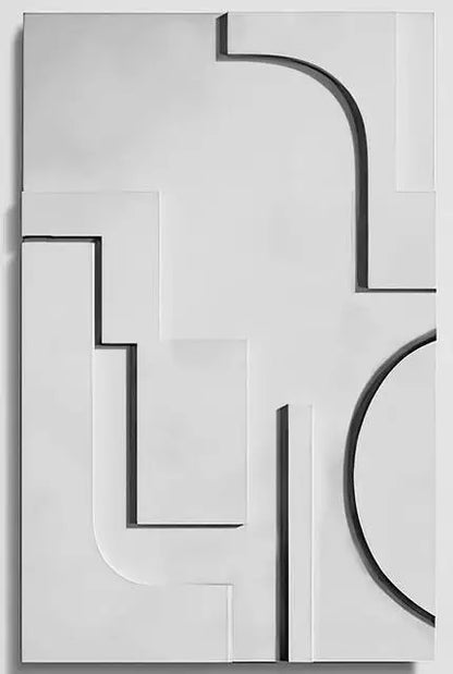 Wall Art Canvas Nordic Geometric 3D Essence