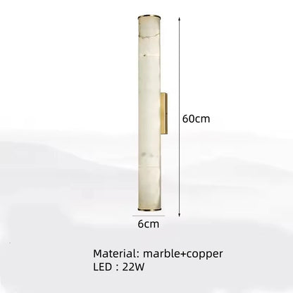Wall Lamp Marble Black Gold Luxe Radiance