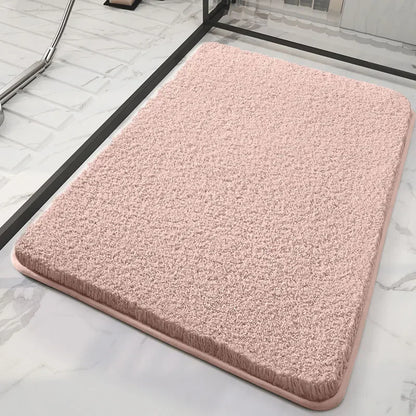 Bath Mat Cotton Plush Comfort Elegance