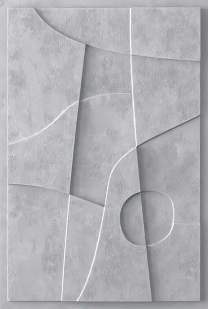 Wall Art Canvas Nordic Geometric 3D Essence