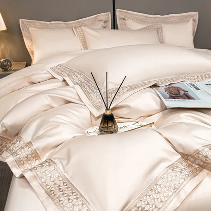 Bedding Set Prestige Egyptian Cotton Embroidery 1200TC