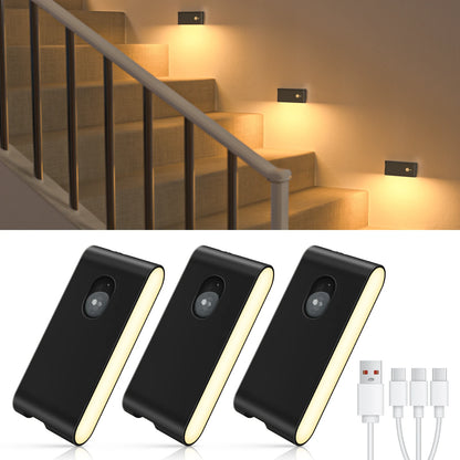 Night Light LED Motion Sensor Rechargeable Modern Glow Set
