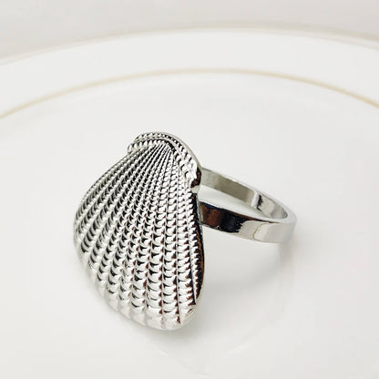 Nautica Ensemble – Silver Marine Life Napkin Rings - 6 pcs