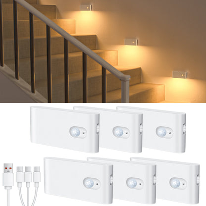 Night Light LED Motion Sensor Rechargeable Modern Glow Set