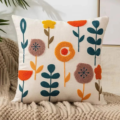 Pillow Cover Bloom Nordic Floral Living Elegance