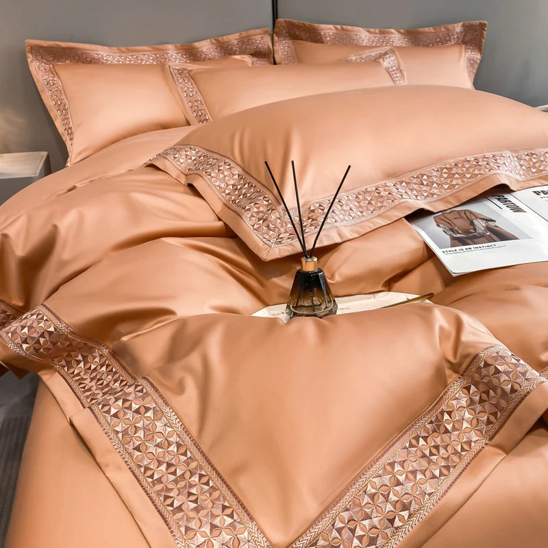 Bedding Set Prestige Egyptian Cotton Embroidery 1200TC