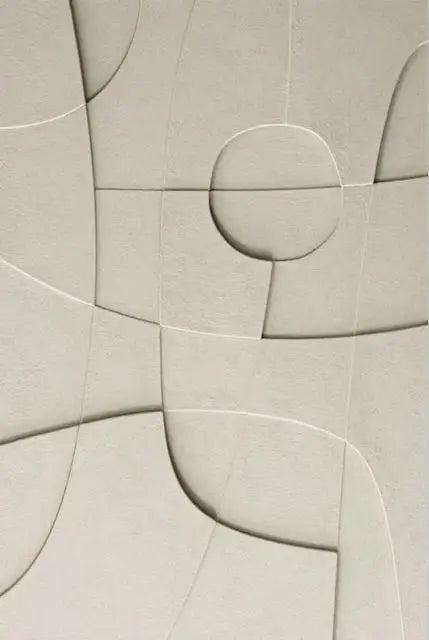 Wall Art Canvas Nordic Geometric 3D Essence