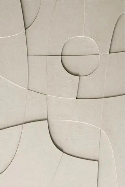 Wall Art Canvas Nordic Geometric 3D Essence