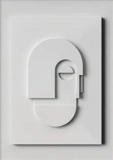 Wall Art Canvas Nordic Geometric 3D Essence