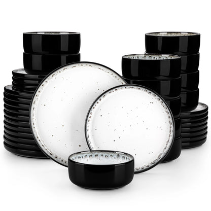 Santorini Dinner Set – Mediterranean Porcelain Collection