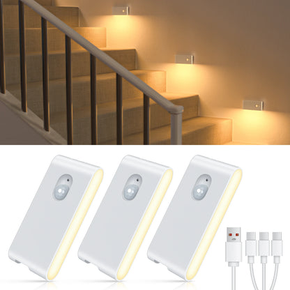 Night Light LED Motion Sensor Rechargeable Modern Glow Set