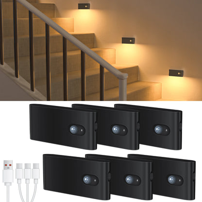 Night Light LED Motion Sensor Rechargeable Modern Glow Set